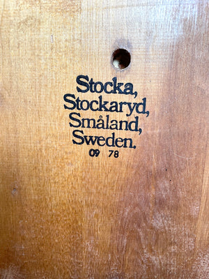 Köksstolar Stocka Stockaryd, Småland, Sweden